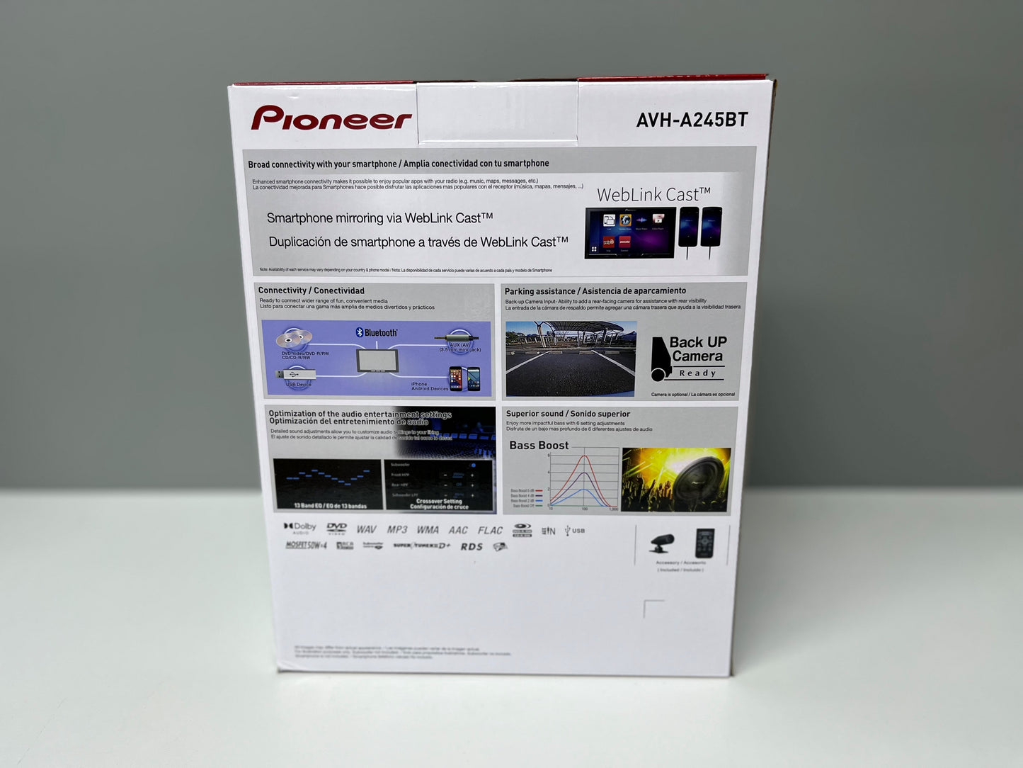 AVH-A245BT Pioneer Multimedia Receiver